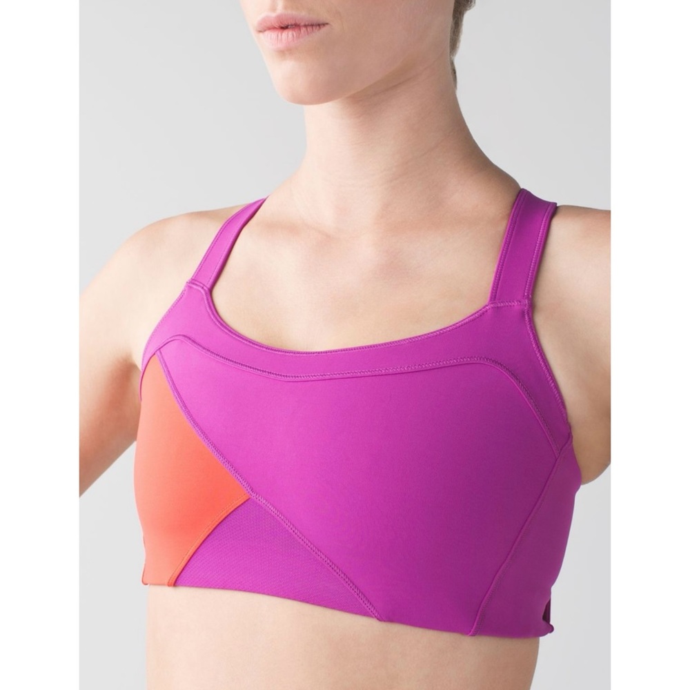Lululemon Kanto Catch Me Sports Bra Luxtreme Stretch Activewear Sz 4